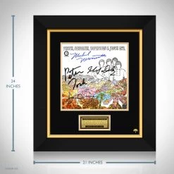 RARE-T The Monkees Pisces, Aquarius, Capricorn & Jones Ltd. LP Cover Limited Signature Edition Studio Licensed Custom Frame
