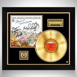 RARE-T The Monkees - Pisces, Aquarius, Capricorn & Jones Ltd. Gold LP Limited Signature Edition Studio Licensed Custom Frame Limited Edition Frames