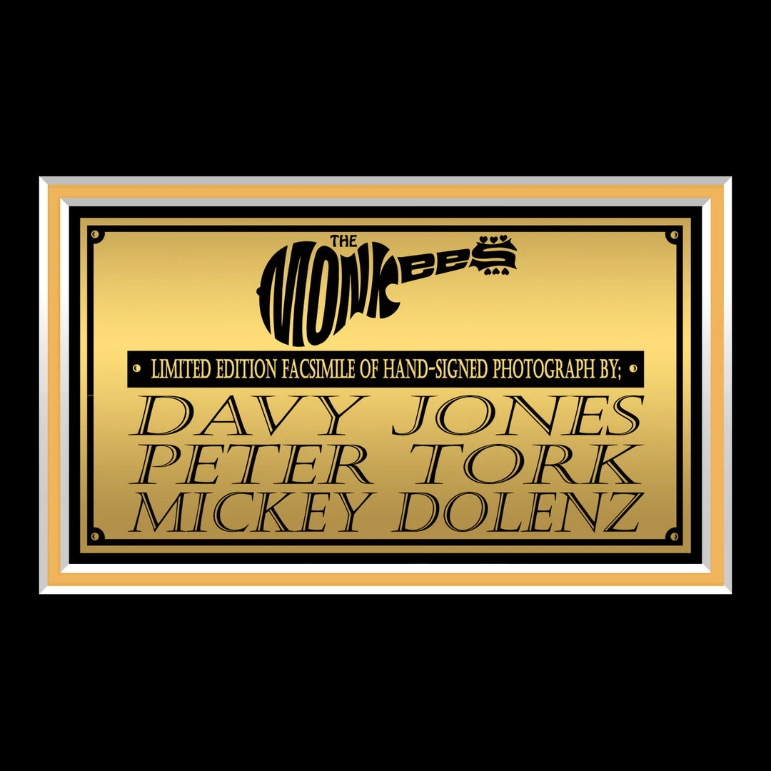 RARE-T The Monkees Band Photo Limited Signature Edition Studio Licensed Custom Frame 5 RARE-T The Monkees Band Photo Limited Signature Edition Studio Licensed Custom Frame