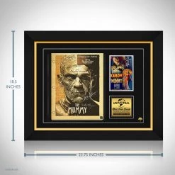 RARE-T The Mummy 1932 Transcript Limited Signature Edition Studio Licensed Custom Frame Limited Edition Frames