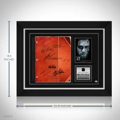 RARE-T Limited Edition Frames The Number 23 Script Limited Signature Edition Studio Licensed Custom Frame