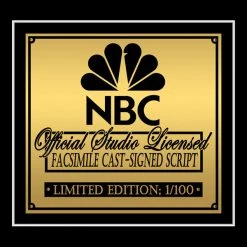 RARE-T The Office - The Pilot Script Limited Signature Edition Studio Licensed Custom Frame Limited Edition Frames