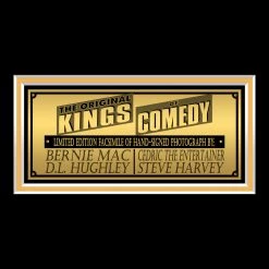 RARE-T The Original Kings Of Comedy Photo Limited Signature Edition Studio Licensed Custom Frame