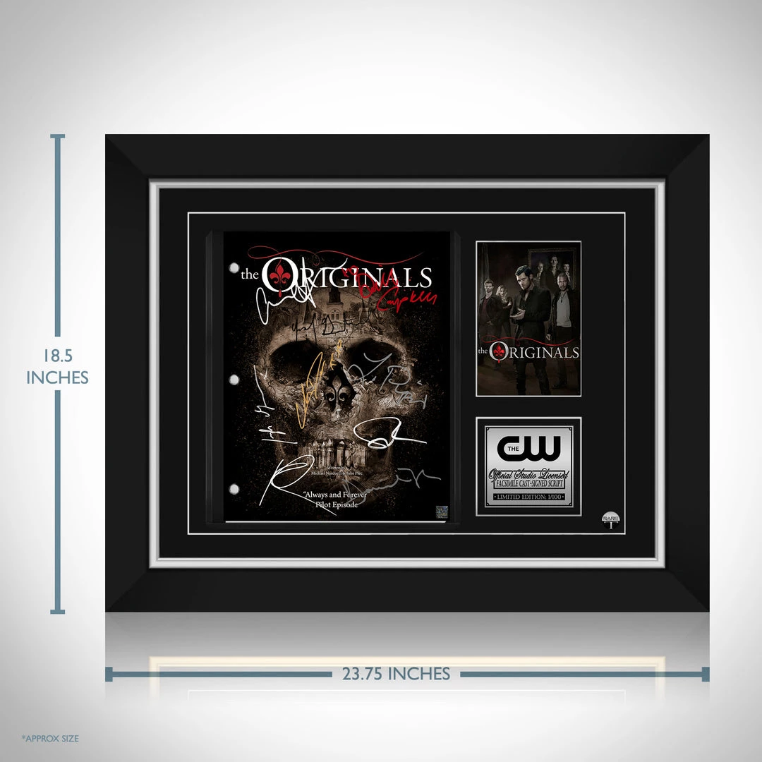 RARE-T Limited Edition Frames The Originals Script Limited Signature Edition Studio Licensed Custom Frame 2 RARE-T Limited Edition Frames The Originals Script Limited Signature Edition Studio Licensed Custom Frame