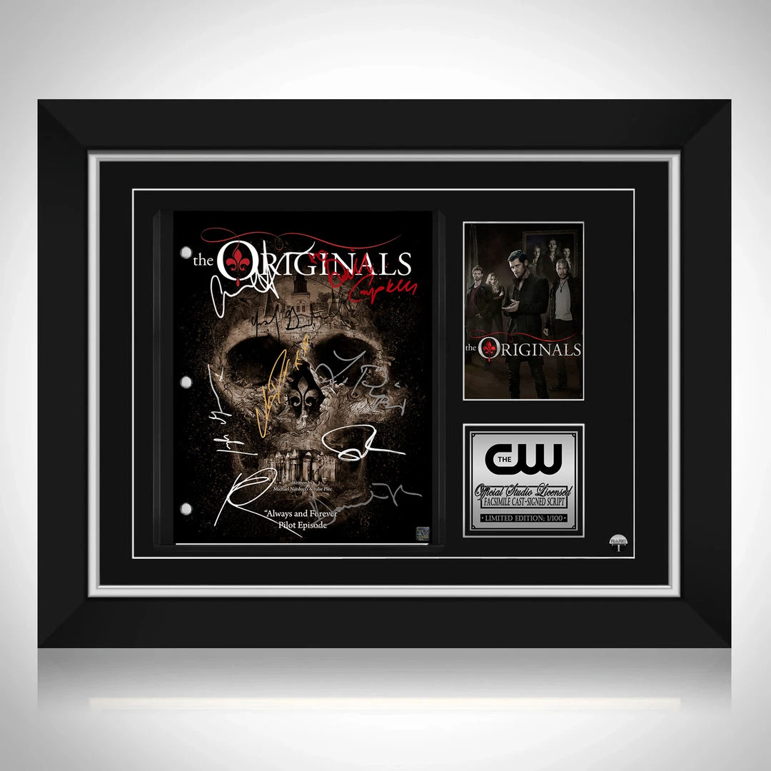 RARE-T Limited Edition Frames The Originals Script Limited Signature Edition Studio Licensed Custom Frame 1 RARE-T Limited Edition Frames The Originals Script Limited Signature Edition Studio Licensed Custom Frame