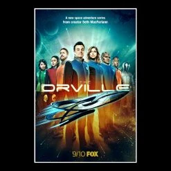 RARE-T The Orville Script Limited Signature Edition Studio Licensed Custom Frame Limited Edition Frames