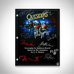 RARE-T The Outsiders Script Limited Signature Edition Studio Licensed Custom Frame NEW