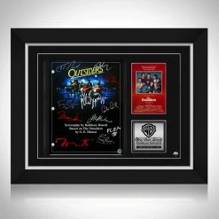 RARE-T The Outsiders Script Limited Signature Edition Studio Licensed Custom Frame NEW