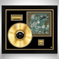 RARE-T Limited Edition Frames The Pixies - Doolittle Gold LP Limited Signature Edition Studio Licensed Custom Frame