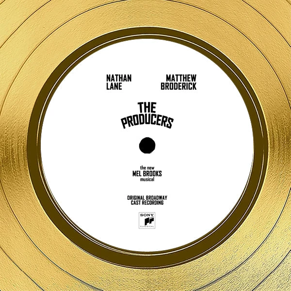 RARE-T Limited Edition Frames The Producers - Broadway Cast Recording Gold LP Limited Signature Edition Studio Licensed Custom Frame 7 RARE-T Limited Edition Frames The Producers - Broadway Cast Recording Gold LP Limited Signature Edition Studio Licensed Custom Frame