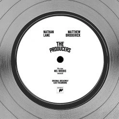 RARE-T The Producers - Broadway Cast Recording Platinum LP Limited Signature Edition Studio Licensed Custom Frame