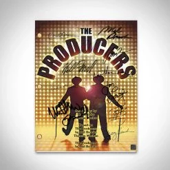 RARE-T The Producers 2005 Script Limited Signature Edition Studio Licensed Custom Frame Limited Edition Frames