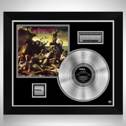Rare-T Limited Edition Frames The Pogues - Rum Sodomy & The Lash Platinum LP Limited Signature Edition Studio Licensed Custom Frame