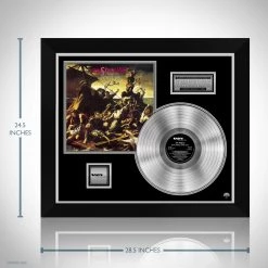 Rare-T Limited Edition Frames The Pogues - Rum Sodomy & The Lash Platinum LP Limited Signature Edition Studio Licensed Custom Frame