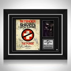RARE-T The Purge Script Limited Signature Edition Studio Licensed Custom Frame Limited Edition Frames