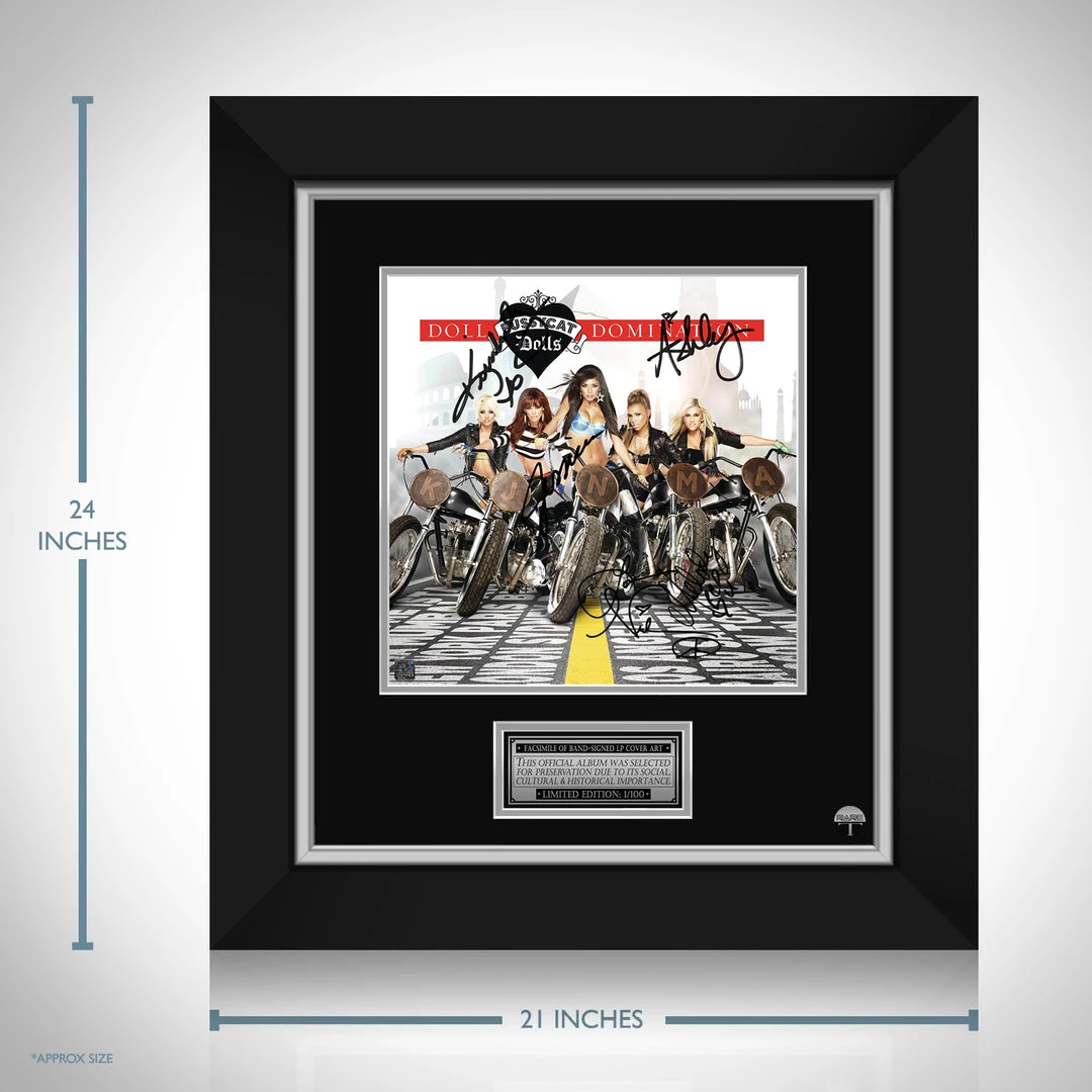 RARE-T Limited Edition Frames Pussycat Dolls - Doll Domination LP Cover Limited Signature Edition Studio Licensed Custom Frame 3 RARE-T Limited Edition Frames Pussycat Dolls - Doll Domination LP Cover Limited Signature Edition Studio Licensed Custom Frame