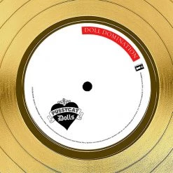 RARE-T Pussycat Dolls - Doll Domination Gold LP Limited Signature Edition Studio Licensed Custom Frame 18 RARE-T Pussycat Dolls - Doll Domination Gold LP Limited Signature Edition Studio Licensed Custom Frame