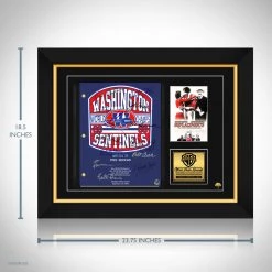 RARE-T The Replacements Script Limited Signature Edition Studio Licensed Custom Frame Sports Memorabilia