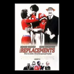 RARE-T The Replacements Script Limited Signature Edition Studio Licensed Custom Frame Sports Memorabilia