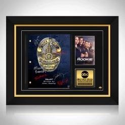 RARE-T The Rookie Script Limited Signature Edition Studio Licensed Custom Frame Limited Edition Frames