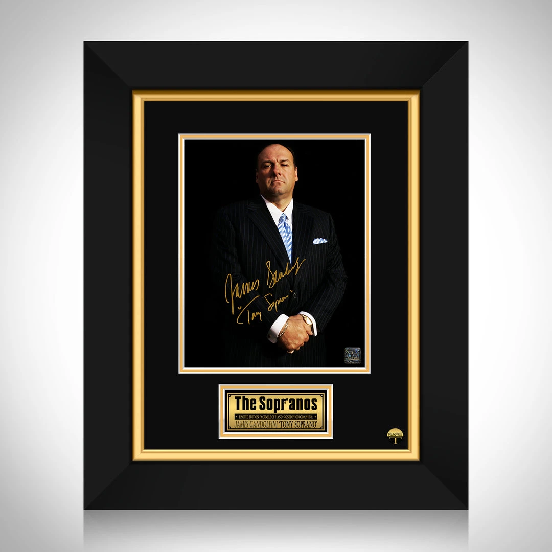 RARE-T Limited Edition Frames The Sopranos - Tony Soprano Photo Limited Signature Edition Studio Licensed Custom Frame 1 RARE-T Limited Edition Frames The Sopranos - Tony Soprano Photo Limited Signature Edition Studio Licensed Custom Frame