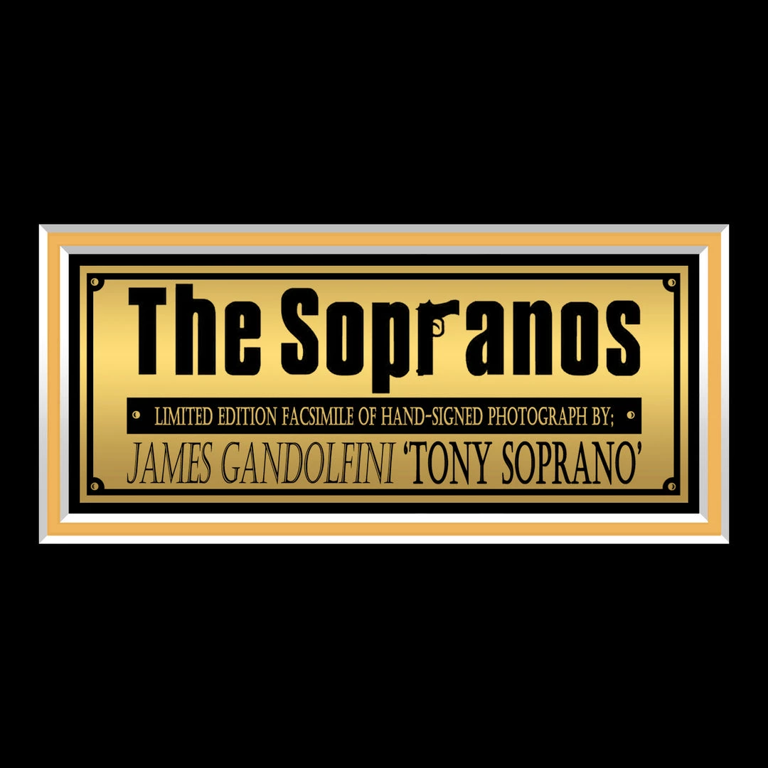 RARE-T Limited Edition Frames The Sopranos - Tony Soprano Photo Limited Signature Edition Studio Licensed Custom Frame 5 RARE-T Limited Edition Frames The Sopranos - Tony Soprano Photo Limited Signature Edition Studio Licensed Custom Frame