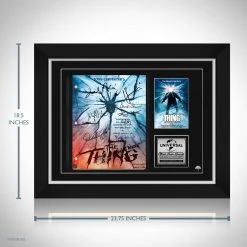 RARE-T The Thing Script Limited Signature Edition Studio Licensed Custom Frame Limited Edition Frames