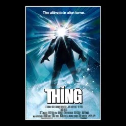 RARE-T The Thing Script Limited Signature Edition Studio Licensed Custom Frame Limited Edition Frames