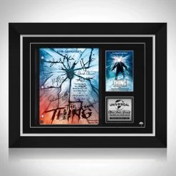 RARE-T The Thing Script Limited Signature Edition Studio Licensed Custom Frame Limited Edition Frames