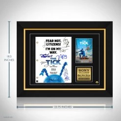 RARE-T The Tick Script Limited Signature Edition Studio Licensed Custom Frame Limited Edition Frames