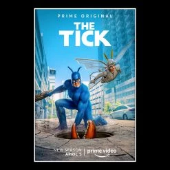 RARE-T The Tick Script Limited Signature Edition Studio Licensed Custom Frame Limited Edition Frames