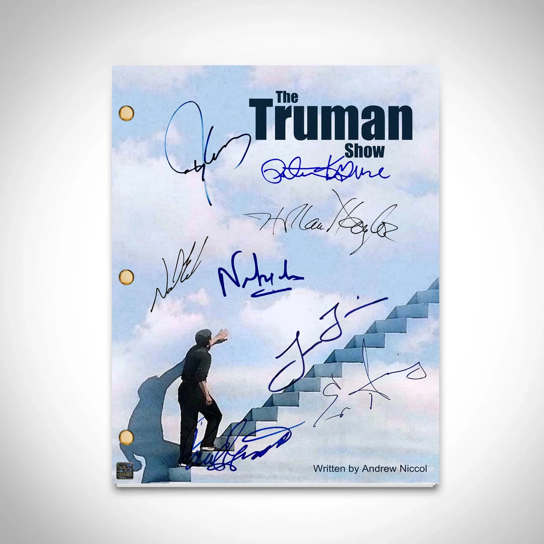 RARE-T The Truman Show Script Limited Signature Edition Studio Licensed Custom Frame 4 RARE-T The Truman Show Script Limited Signature Edition Studio Licensed Custom Frame