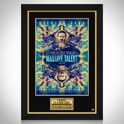 RARE-T Limited Edition Frames The Unbearable Weight Of Massive Talent Mini Poster Limited Signature Edition Studio Licensed Custom Frame