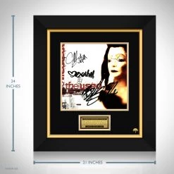 RARE-T The Used - Self-Titled LP Cover Limited Signature Edition Studio Licensed Custom Frame Limited Edition Frames