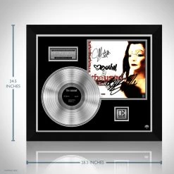 RARE-T Limited Edition Frames The Used - Self-Titled Platinum LP Limited Signature Edition Studio Licensed Custom Frame