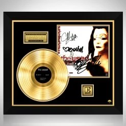 RARE-T Limited Edition Frames The Used - Self-Titled Gold LP Limited Signature Edition Studio Licensed Custom Frame
