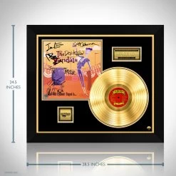 RARE-T NEW The Vandals - Look At What I Almost Stepped Gold LP Limited Signature Edition Studio Licensed Custom Frame 14 RARE-T NEW The Vandals - Look At What I Almost Stepped Gold LP Limited Signature Edition Studio Licensed Custom Frame
