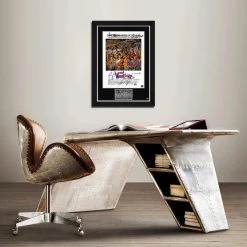 RARE-T Limited Edition Frames The Warriors Mini Poster Limited Signature Edition Studio Licensed Custom Frame