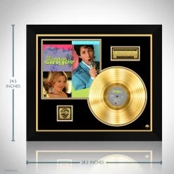 RARE-T Limited Edition Frames Wedding Singer - Music From The Motion Picture Gold LP Limited Signature Edition Studio Licensed Custom Frame