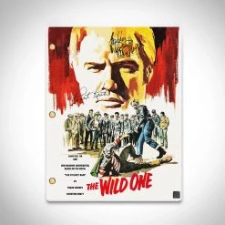 RARE-T The Wild One Script Limited Signature Edition Studio Licensed Custom Frame Limited Edition Frames