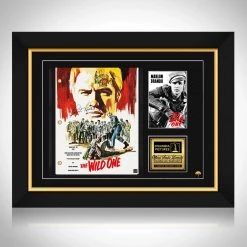 RARE-T The Wild One Script Limited Signature Edition Studio Licensed Custom Frame Limited Edition Frames