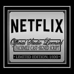 RARE-T Limited Edition Frames The Witcher Script Limited Signature Edition Studio Licensed Custom Frame