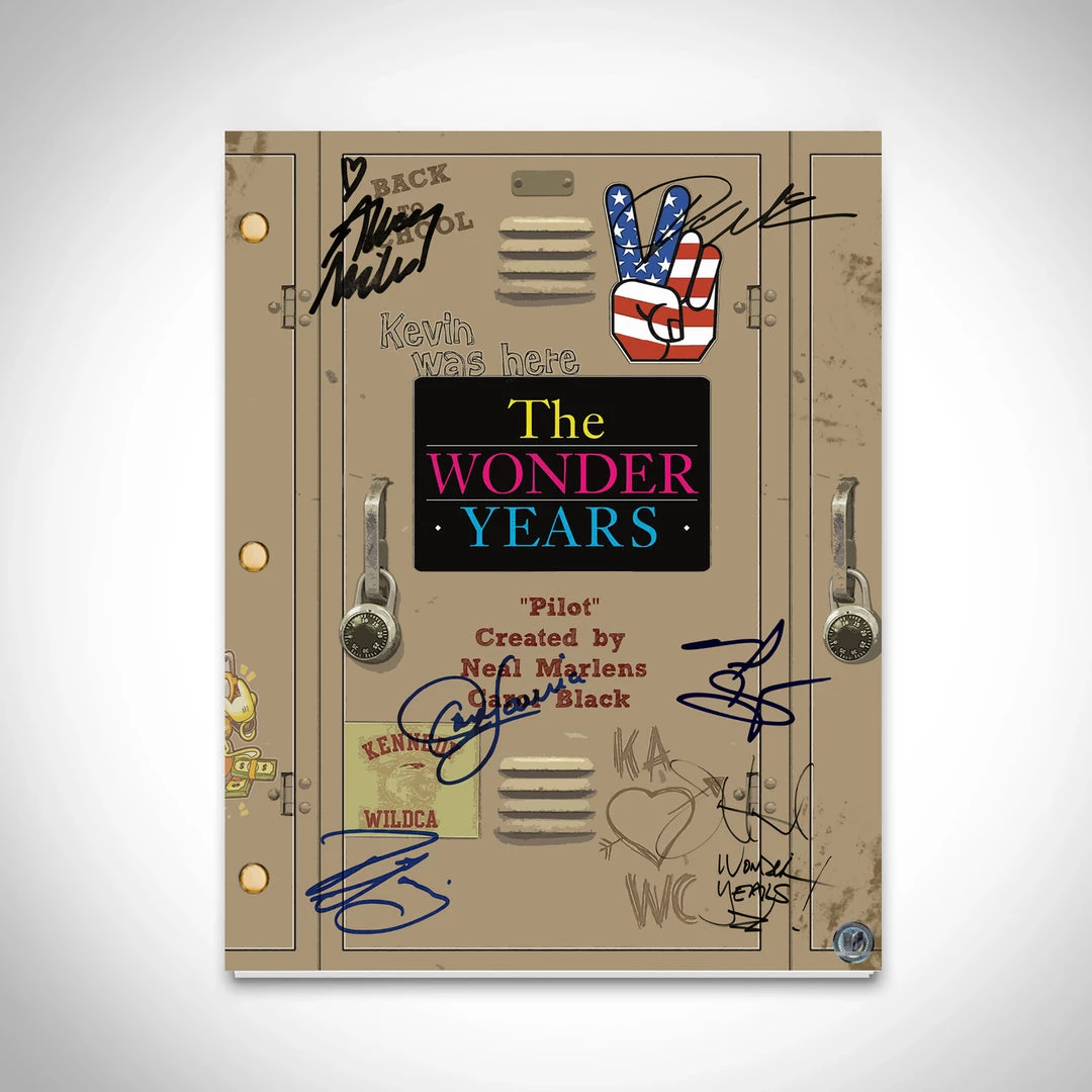 RARE-T NEW The Wonder Years Script Limited Signature Edition Studio Licensed Custom Frame 4 RARE-T NEW The Wonder Years Script Limited Signature Edition Studio Licensed Custom Frame