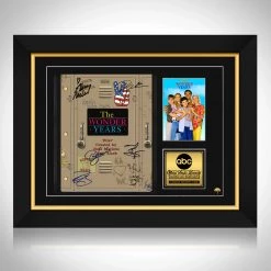 RARE-T NEW The Wonder Years Script Limited Signature Edition Studio Licensed Custom Frame