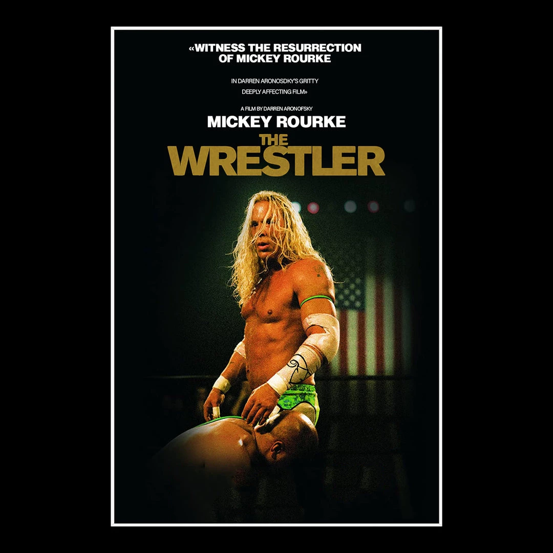 RARE-T The Wrestler Script Limited Signature Edition Studio Licensed Custom Frame 9 RARE-T The Wrestler Script Limited Signature Edition Studio Licensed Custom Frame
