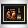 RARE-T The Wrestler Script Limited Signature Edition Studio Licensed Custom Frame