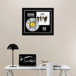 RARE-T Limited Edition Frames The Yardbirds - Having A Rave Up With The Yardbirds Platinum LP Limited Signature Edition Studio Licensed Custom Frame