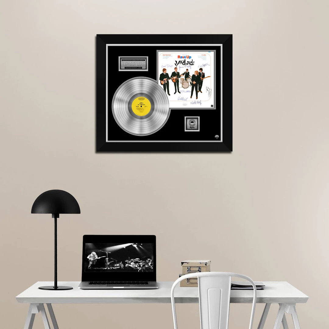 RARE-T Limited Edition Frames The Yardbirds - Having A Rave Up With The Yardbirds Platinum LP Limited Signature Edition Studio Licensed Custom Frame 2 RARE-T Limited Edition Frames The Yardbirds - Having A Rave Up With The Yardbirds Platinum LP Limited Signature Edition Studio Licensed Custom Frame