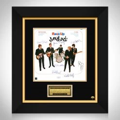 RARE-T The Yardbirds - Having A Rave Up With The Yardbirds LP Cover Limited Signature Edition Studio Licensed Custom Frame Limited Edition Frames