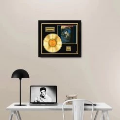 RARE-T The Guess Who 'American Woman' Limited Collectors' Edition Studio Licensed Gold LP Custom Frame